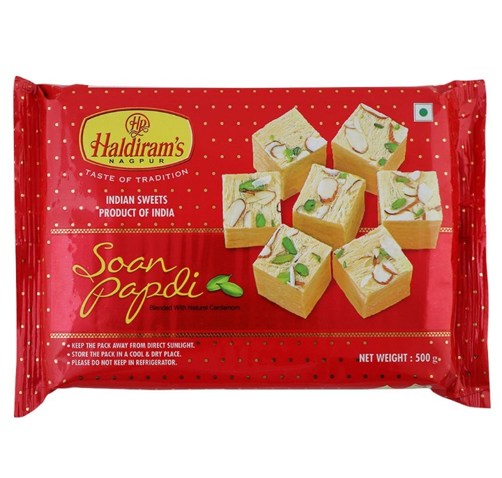 Haldiram's Nagpur Sweet Soanpapdi 500 gm,
