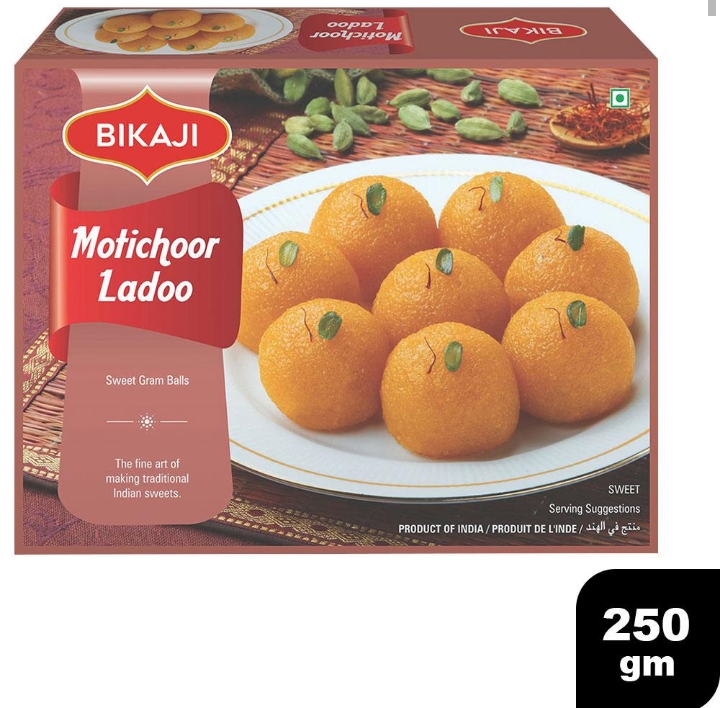 Bikaji Motichoor Ladoo 250 gm