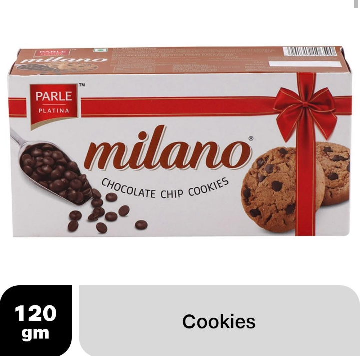 Parle Milano Chocolate Chip Cookies 120 gm