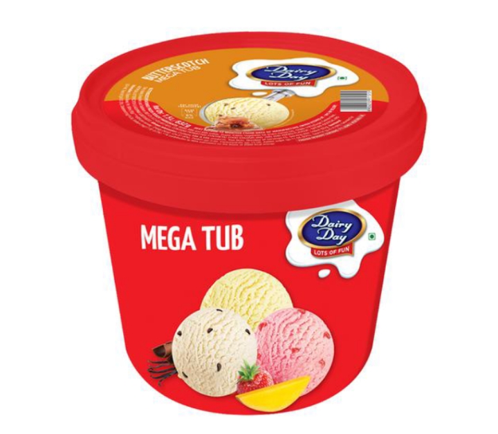 Dairy Dairy Mega Tab Butterscotch Ice Cream 1.5 Ltr