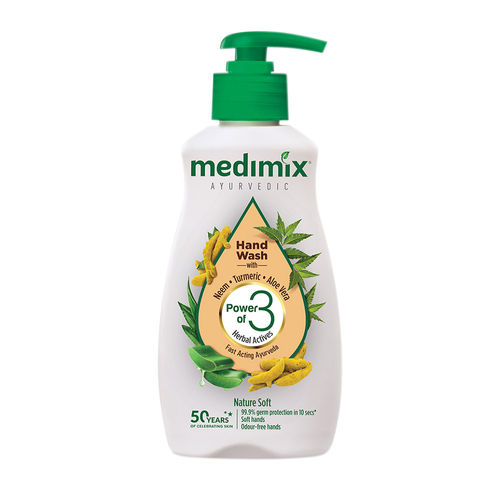 Medimix Neem Turmeric Aloe Vera Ayurvedic Nature Soft Hand Was