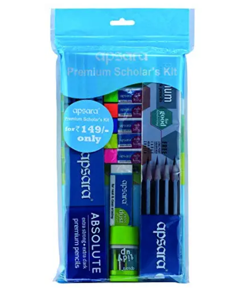 Apsara 4.5 out of 5 stars  874Reviews Apsara Premium Scholar Kit
