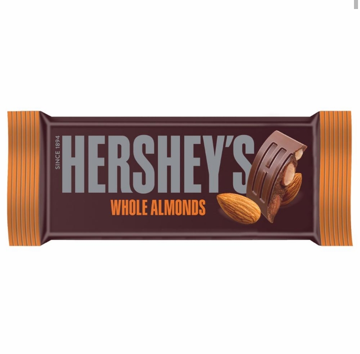 Hershey`s Whole Almond Bar 40 gm,
