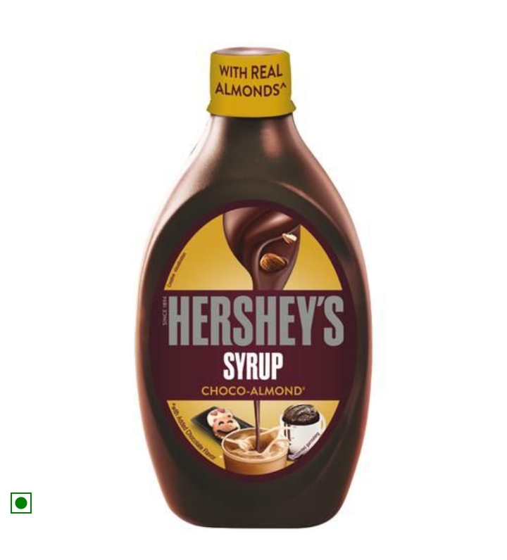 HERSHEY'S SYRUP CHOCO-ALMOND 450 gm,