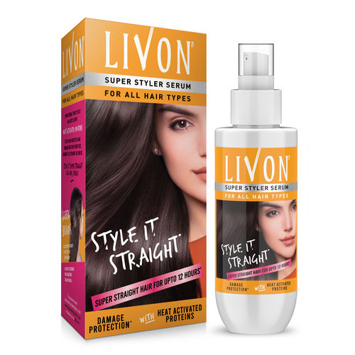 Livon Super Styler Hair Serum for Women & Men for Hair Straightening