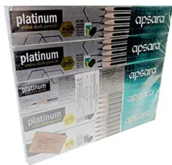 Apsara Platinum Extra Dark Pencils Pack of - 5