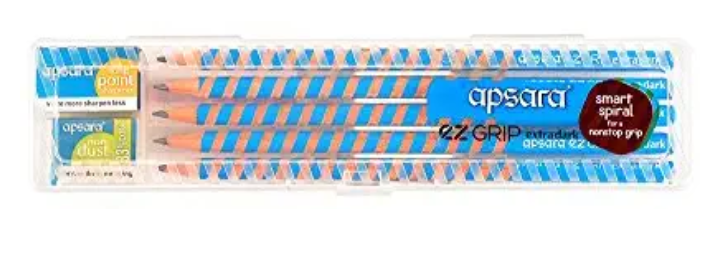 Apsara EZ Grip Extra Dark Pencils - Pack of 10