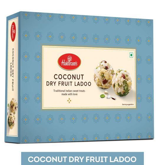 Haldiram's Coconut Dry Fruit LADDOO (400 Gm)
