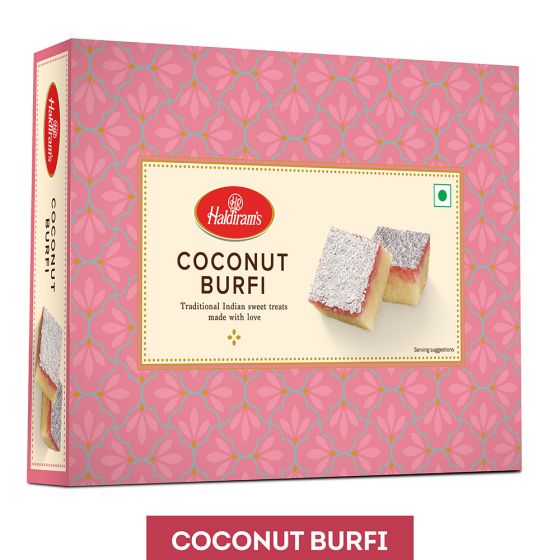 Haldiram's Coconut Burfi (400 Gm)