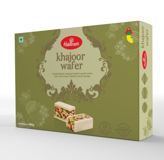 Haldiram's Khajoor Wafer Burfi (400 gm)