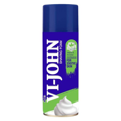 VI-JOHN Shaving Foam for Sensitive Skin (400gm)