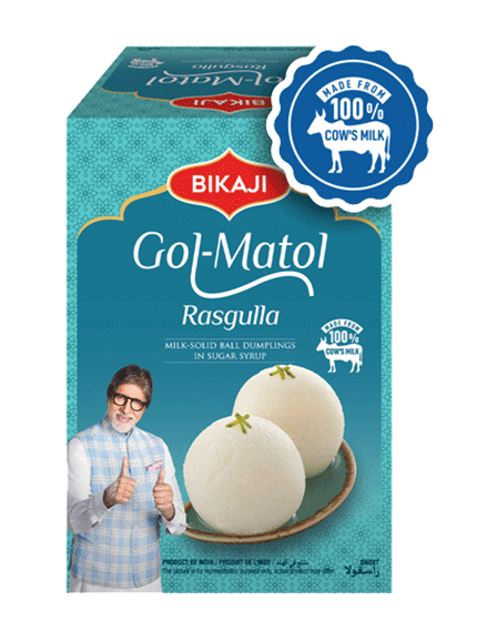 Bikaji Rasgulla Gol Matol 1.25 Kg,