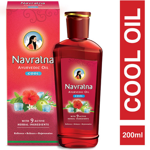 Navratna Ayurvedic Cool Oil (200ml)