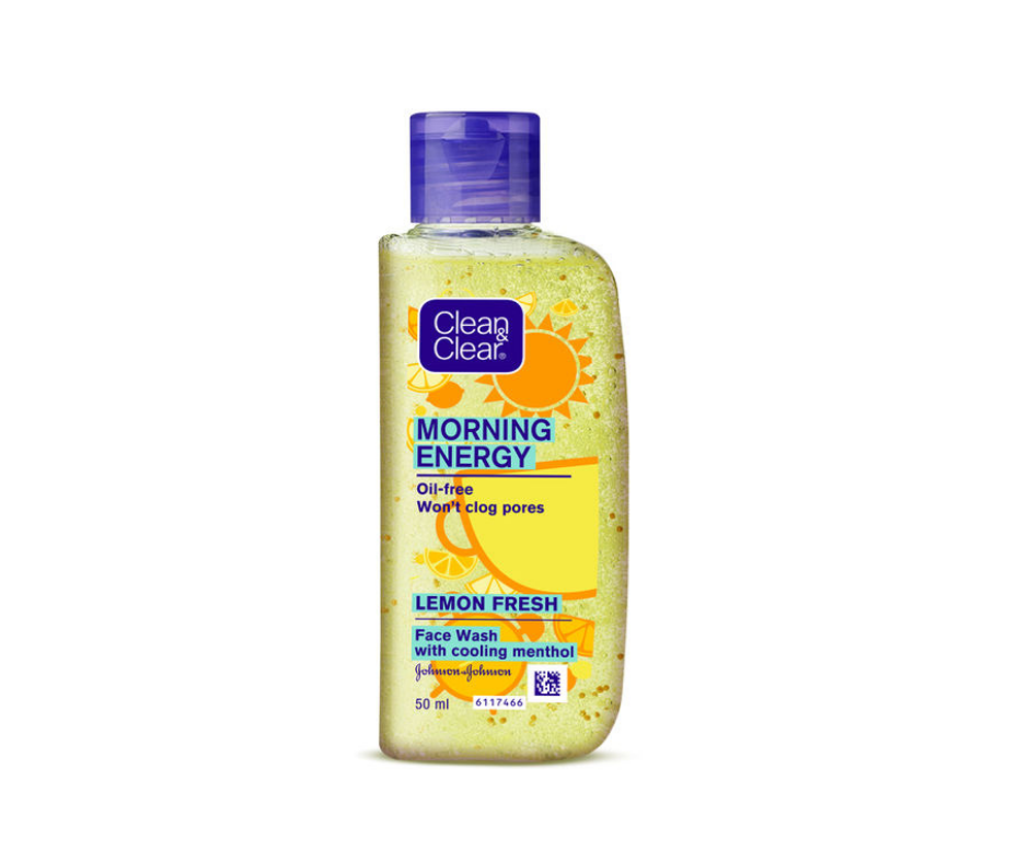 Clean & Clear Morning Energy Lemon Fresh Face Wash (50ml)