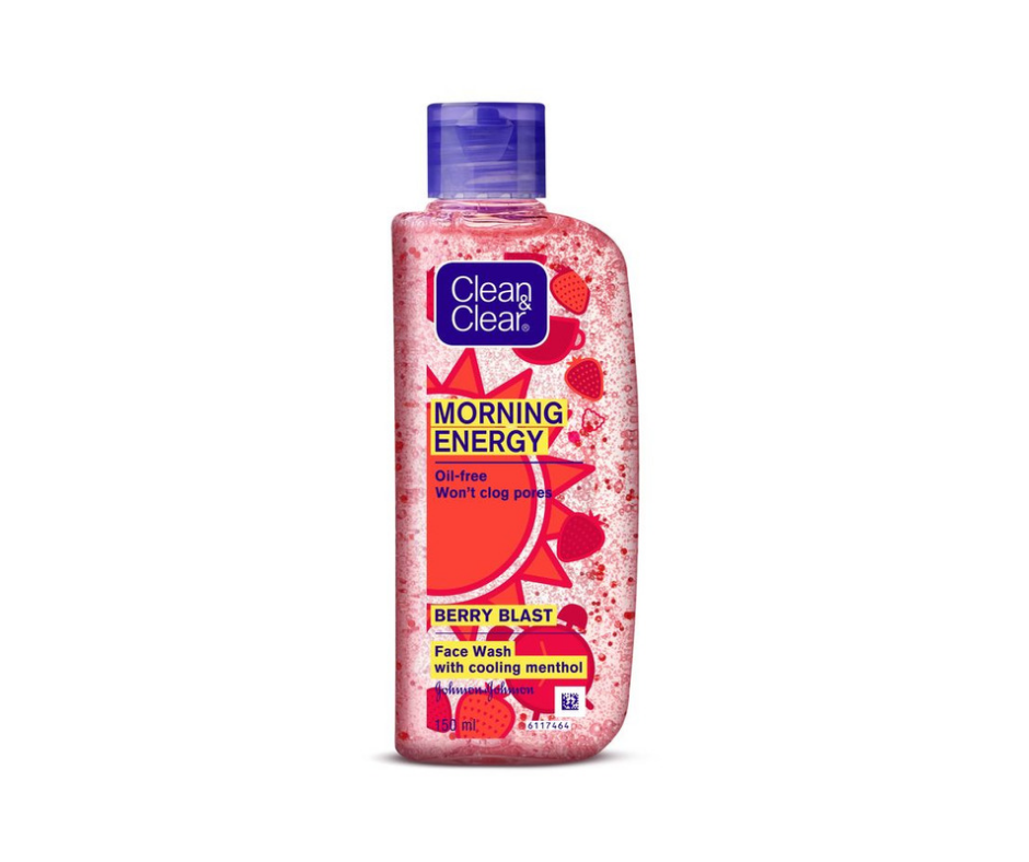 Clean & Clear Morning Energy Berry Blast Face Wash (150ml)
