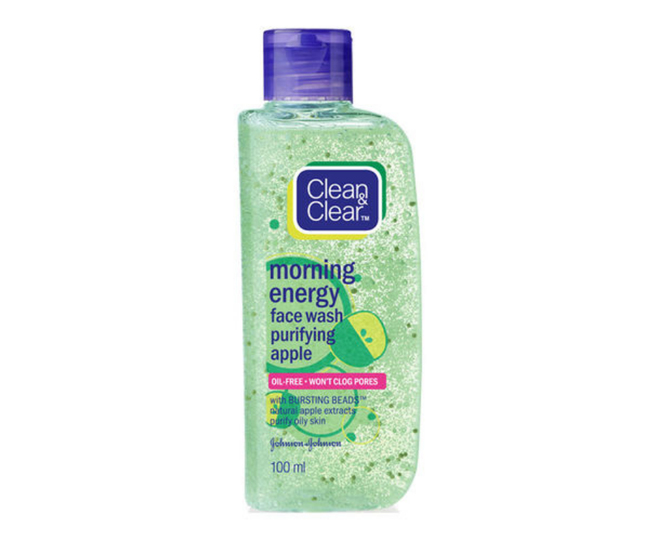 Clean & Clear Morning Energy Face Wash- Purifying Apple (100ml)