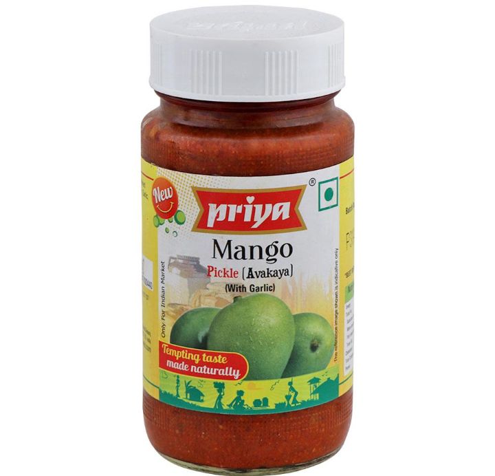 Priya Mango Pickle With Garlic 300 g