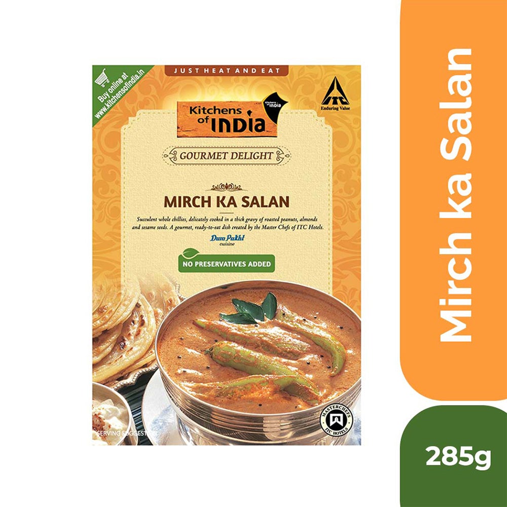 Kitchens of India Ready To Eat Mirch Ka Salan 285g