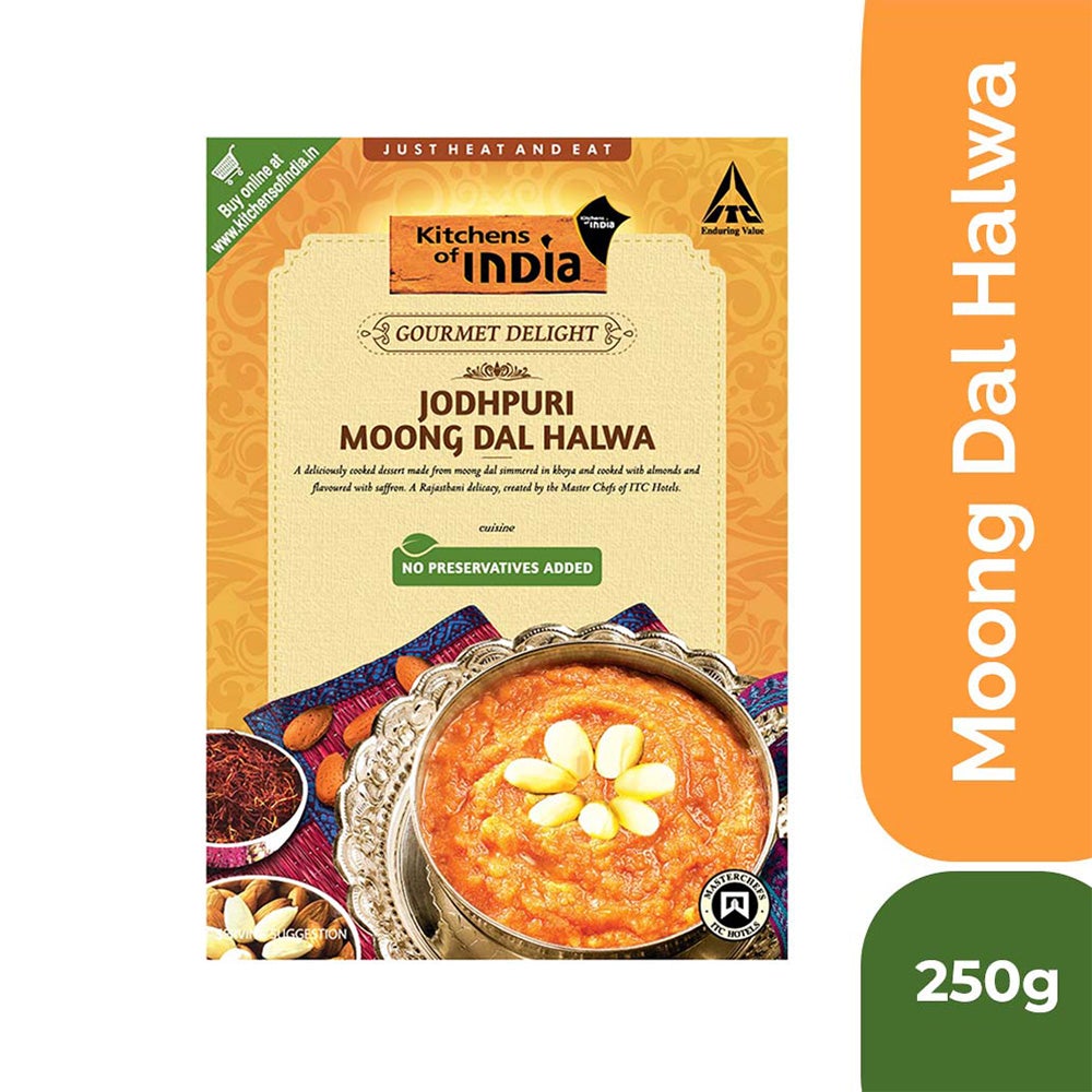 Kitchens of India Ready to Eat Jodhpuri Moong Dal Halwa 250g