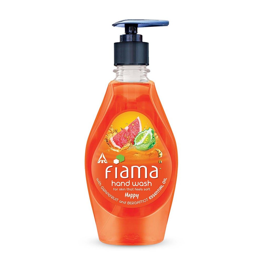 Fiama Happy moisturising Handwash with Grapefruit & Bergamot essential oil, 400ml pump