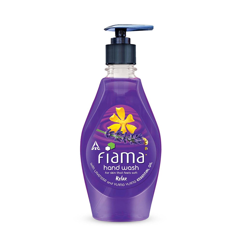 Fiama Relax moisturising Handwash with Lavendar & Ylang Ylang essential oil, 400ml pump