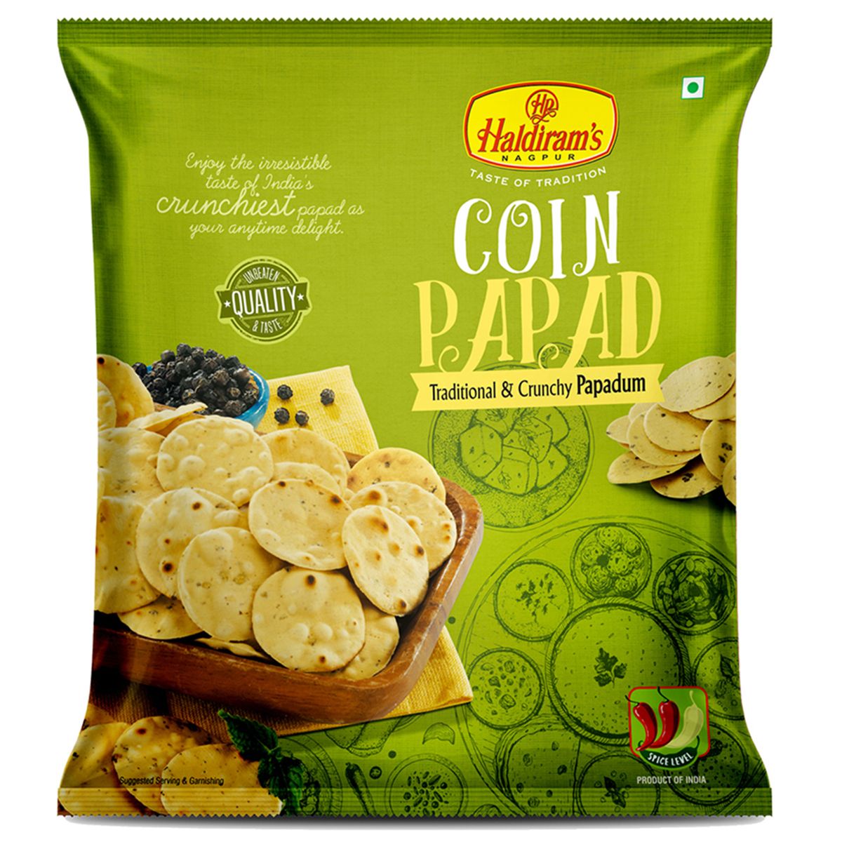 Coin Papad (1 Kg)