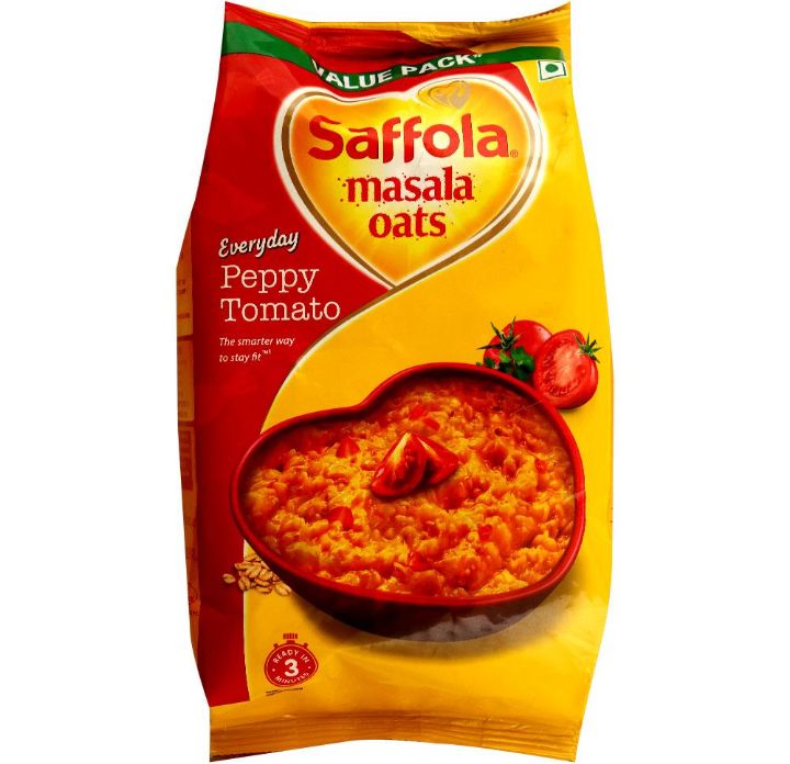 Saffola Peppy Tomato Instant Masala Oats 500 g
