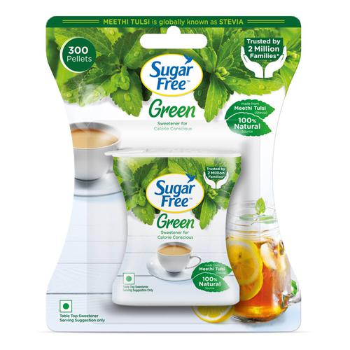 Sugar free Green 100% Natural Made From Stevia, 300 Pellets Pellets