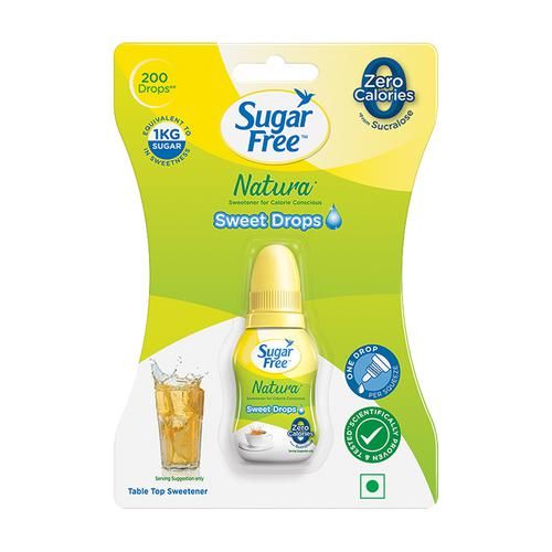 Sugar free Natura Low Calorie Sweetner, 10 ml Tube