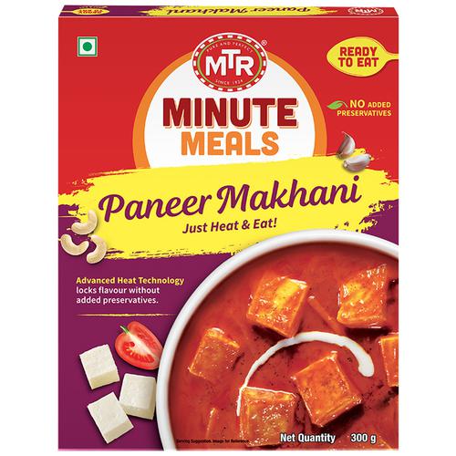 MTR Ready To Eat - Paneer Makhani, 300 g Carton