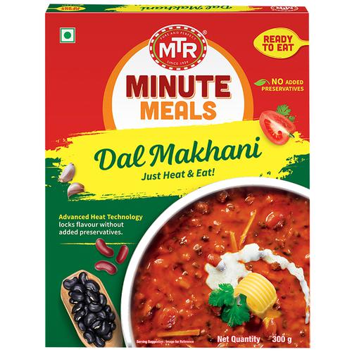 MTR Ready To Eat - Dal Makhani, 300 g Carton