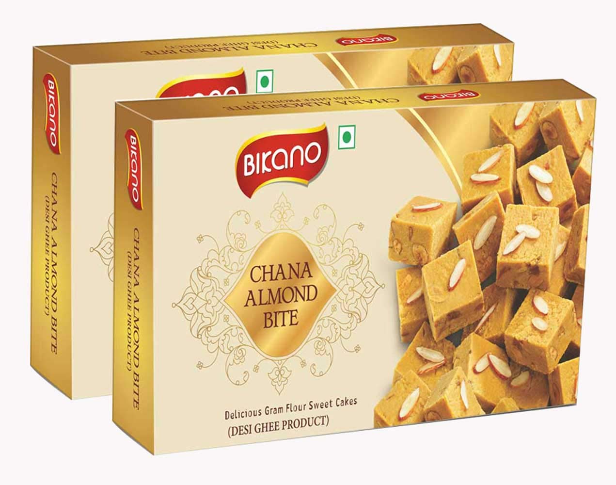 Bikano Chana Almond Bite 400 gm (Pack of 2)