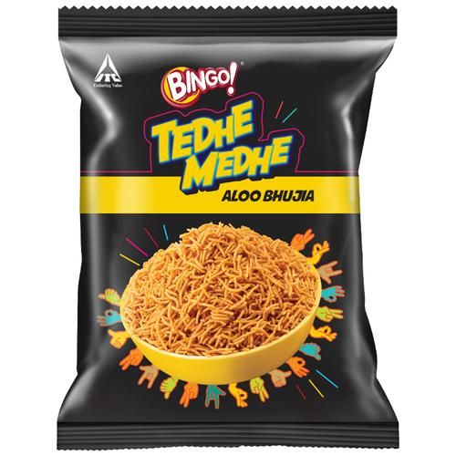 Bingo Tedhe Medhe Namkeens Aloo Bhujia, 200 g