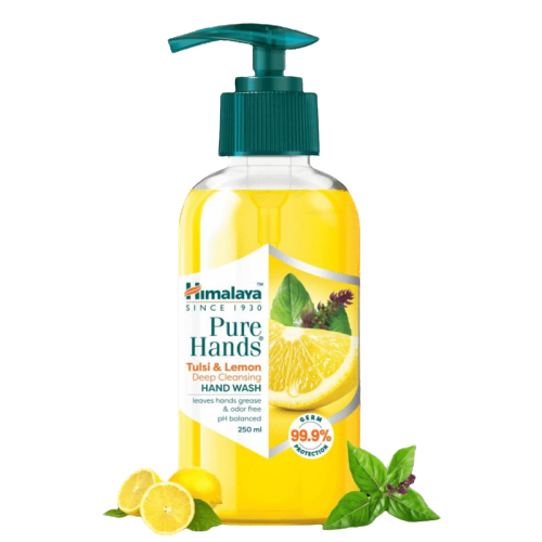 Himalaya Pure Hands Deep Cleansing Tulsi and Lemon Hand Wash (250ml)