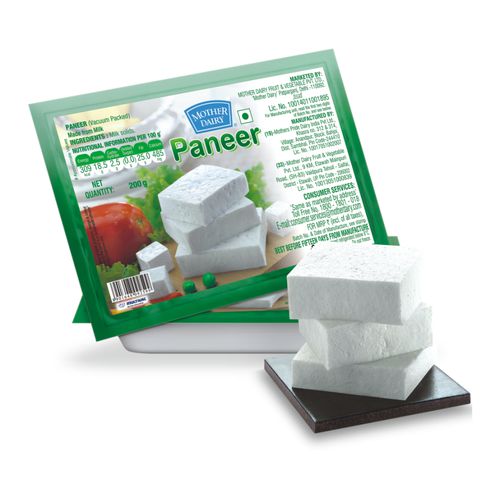 mother dairy Paneer - Fresh, 200 g Pouch
