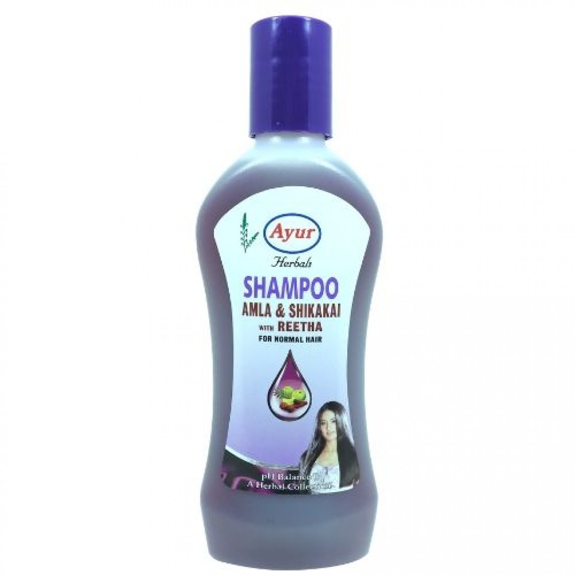 AYUR HERBALS AMLA SHIKAKAI WITH REETHA SHAMPOO