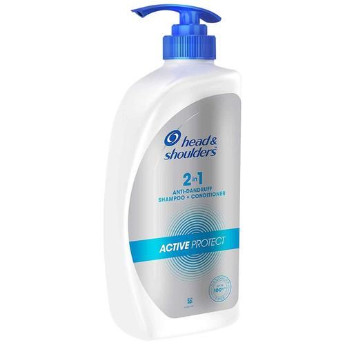 Head & shoulders 2-In-1 Anti-Dandruff Shampoo & Conditioner - Active Protect, Makes Hair Smooth, 650 ml