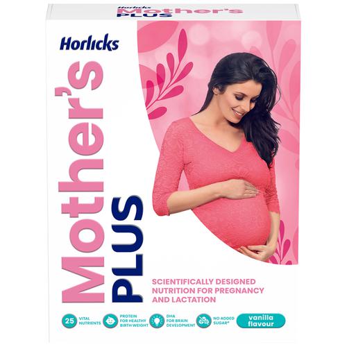 Horlicks Mother's Plus, Vanilla, 500 g Carton