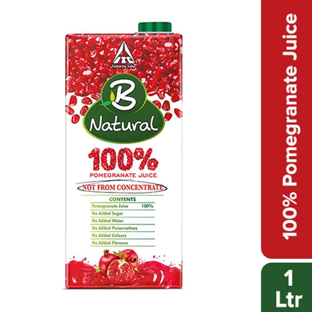 B Natural 100% Pomegranate Juice 1L