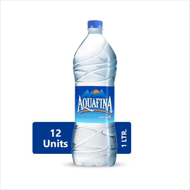 Aquafina 1Ltr. Packaged Drinking Water Pack of 12