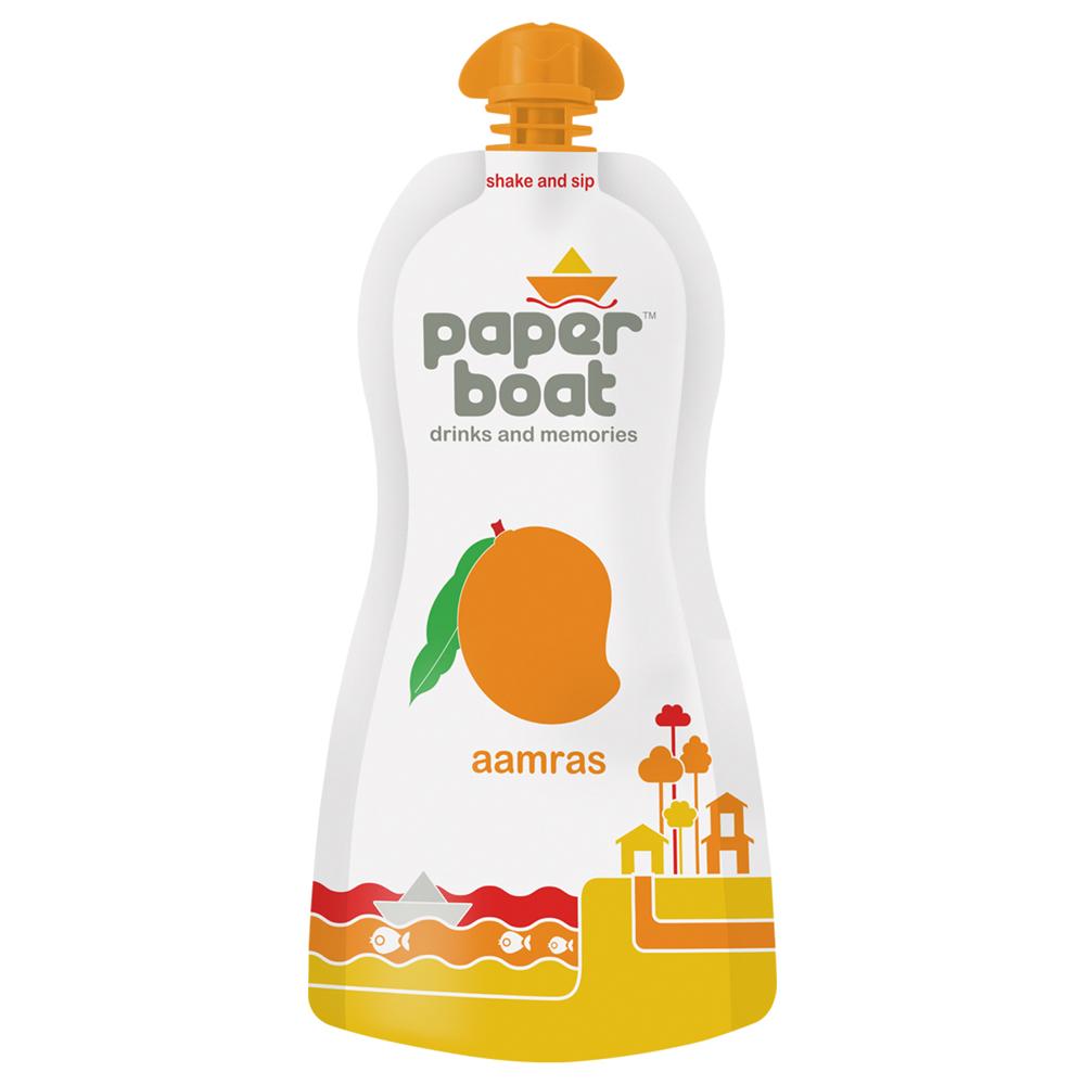 Paperboat Aamras Mango Drink 200 ml (Pouch)