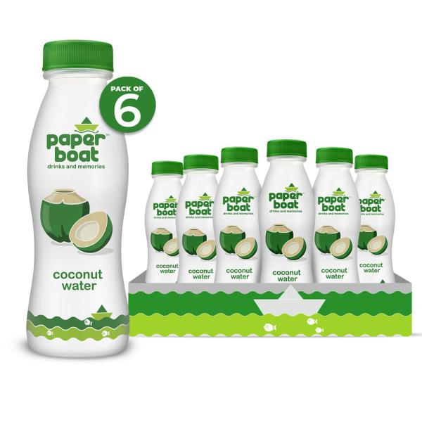 Paper Boat Coconut Water Drink 200 ml (Pack of 6)