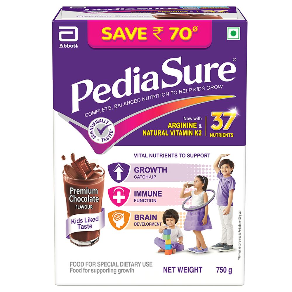 PediaSure Premium Chocolate Health Drink Powder 750 g