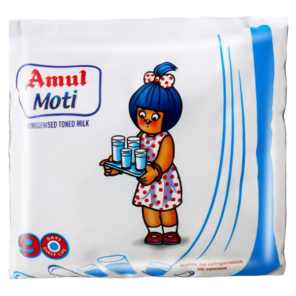 Amul Moti - Toned Milk 450ml