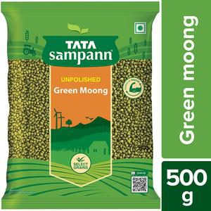 Tata Sampann Moong Whole, 500 g Pouch