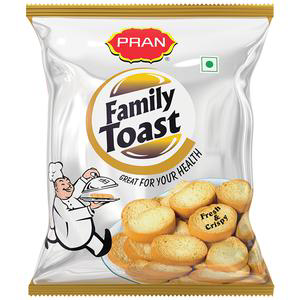 PRAN Toast - Family, 250 g