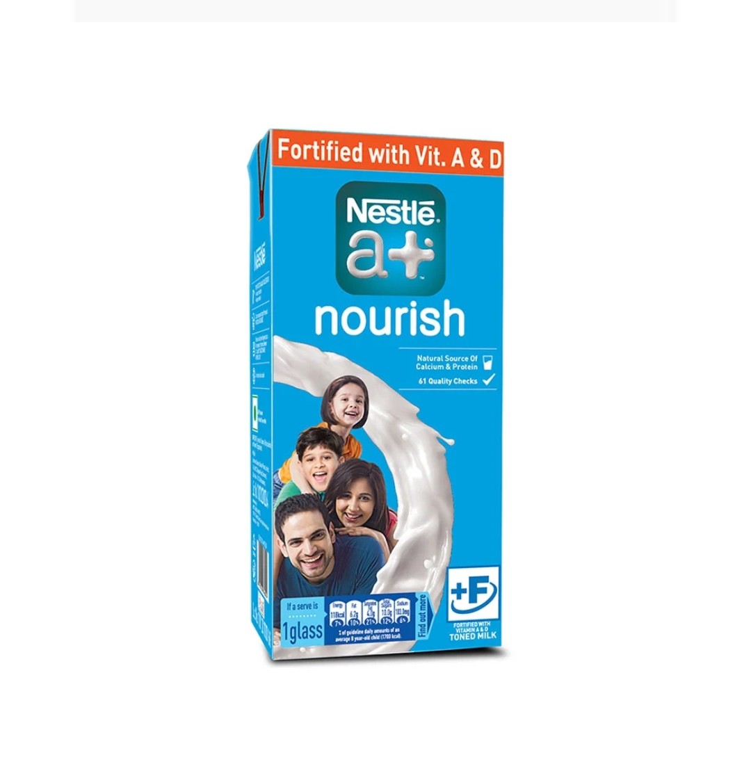 Nestle a+ Nourish milk - 1ltr