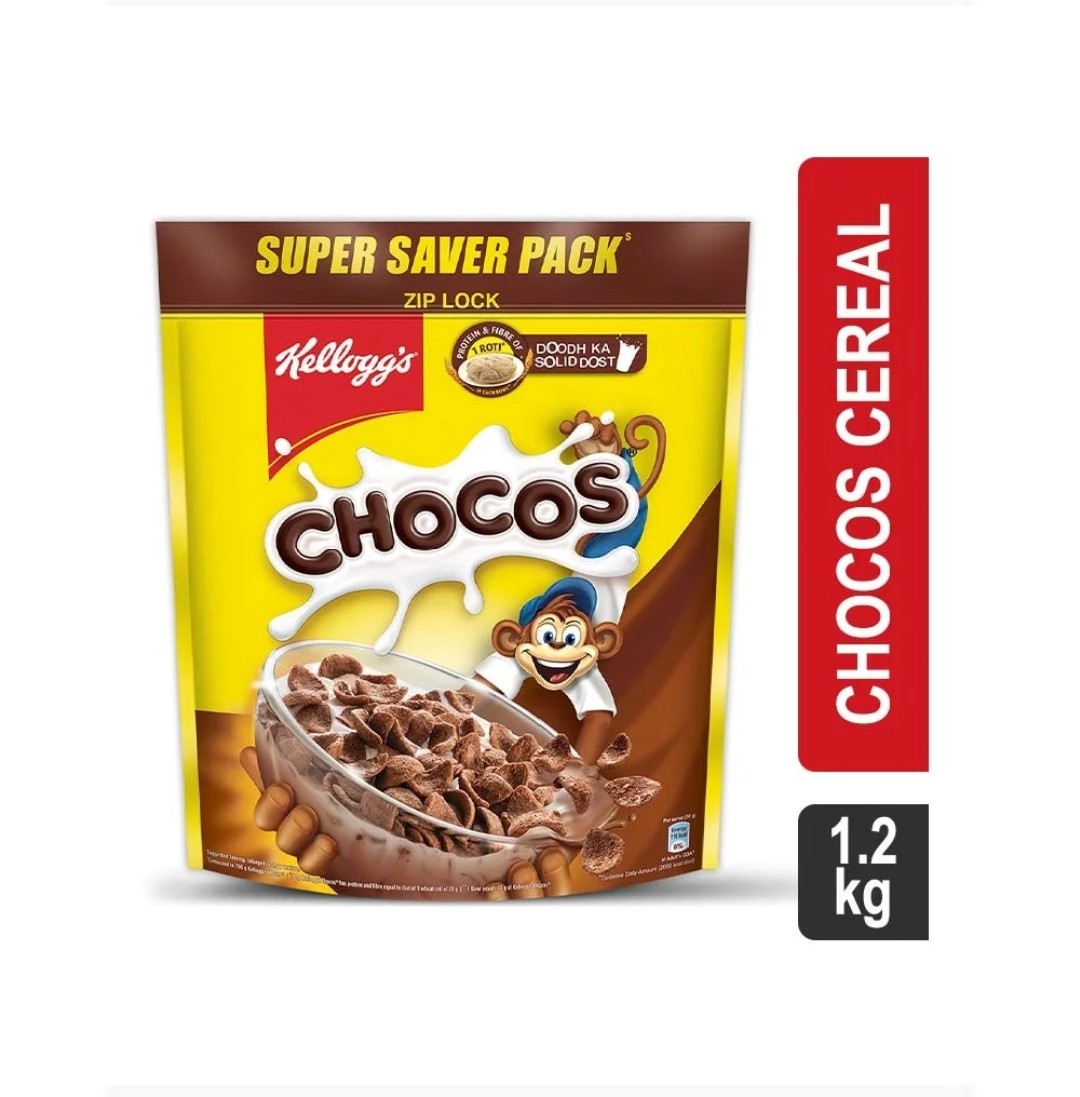Kellogg's Chocos - 1.2kg (Zip lock packet)