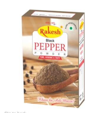 Rakesh Black Pepper Powder 50gm