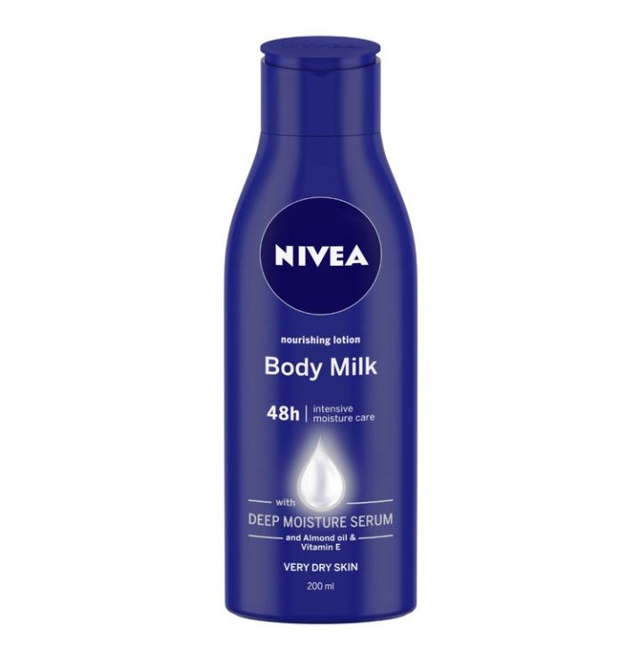 Nivea Body Lotion, Nourishing Body Milk, For Very Dry Skin (200 ml)